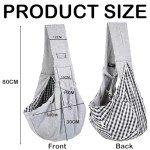 Reversible Puppy Carrier Sling for Hands-Free Travel