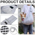 Reversible Puppy Carrier Sling for Hands-Free Travel