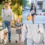 Reversible Puppy Carrier Sling for Hands-Free Travel