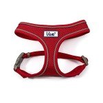 Red Padded Mesh Dog Harness for Training Medium