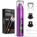 IREDOON Electric Dog Nail Grinder with LED Lights