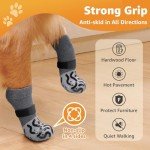 Anti-Slip Dog Socks for Paws – 2 Pairs