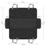 Waterproof Dog Car Seat Cover with Hammock Design