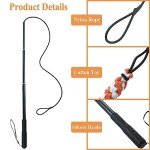 ASOCEA Extendable Flirt Pole for Interactive Dog Play