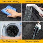 Waterproof Dog Car Seat Cover with Hammock Design