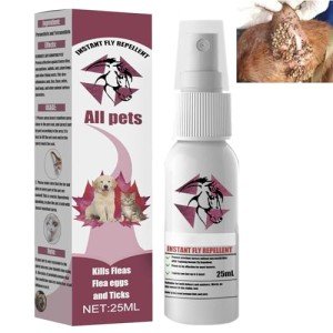Quick Acting Natural Flea Treatment for Dogs & Cats