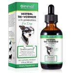 Natural Liquid Dog Wormer for Puppy Treatment