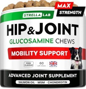 Strellalab Tasty Joint Care Chews for Dogs