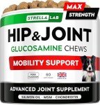 Strellalab Tasty Joint Care Chews for Dogs