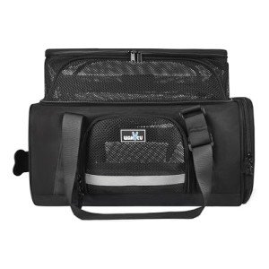 Expandable Airline-Approved Pet Carrier with Mesh Ventilation