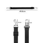 Adjustable Dog Car Harness and Seat Belt Clip