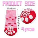Anti-Slip Dog Socks - 2 Pairs Paw Protectors