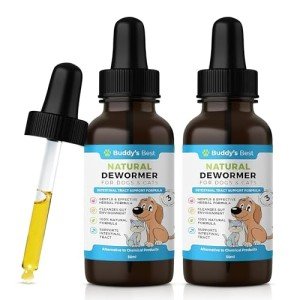 Twin Pack Natural Dewormer for Dogs & Cats