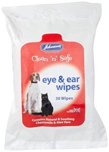 Johnsons Eye & Ear Wipes for Dogs - 30 Pack