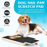 KIKIGOAL Wooden Dog Nail File with Snack Box