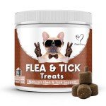 NutriPaw Natural Flea and Tick Chews for Dogs