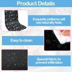 Deilonie Black Dog Car Seat Cover Protector
