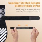 Anti-Slip Dog Socks for Indoor Walking, 2 Pairs