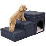 Foldable Non-Slip Dog Steps for Bed and Sofa