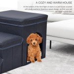 Foldable Non-Slip Dog Steps for Bed and Sofa