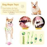 22-Pack Puppy Toy Set with Squeaky Toys