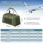 Petsfit Airline Approved Soft Dog Carrier - Green
