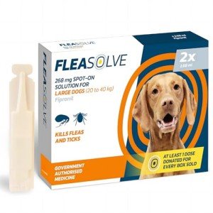 Flea Treatment for Large Dogs - 2 Pipettes