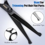 GEMEK 5-in-1 Dog Grooming Scissors Kit