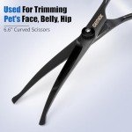 GEMEK 5-in-1 Dog Grooming Scissors Kit