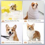 GEMEK 5-in-1 Dog Grooming Scissors Kit