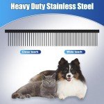 GEMEK 5-in-1 Dog Grooming Scissors Kit