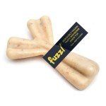 Fuzzl Tough Beef Infused Wishbone Dog Chew Toy