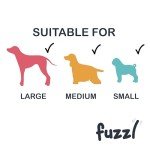 Fuzzl Tough Beef Infused Wishbone Dog Chew Toy