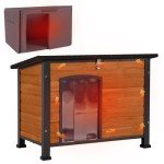 Aivituvin Insulated Waterproof Outdoor Dog House