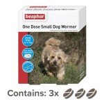 Beaphar Wormer Tablets for Small Dogs - 3 Pack