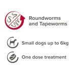 Beaphar Wormer Tablets for Small Dogs - 3 Pack