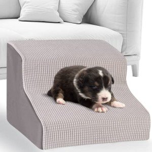 Cozy Foam Pet Steps for Small Dogs & Cats