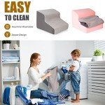 Cozy Foam Pet Steps for Small Dogs & Cats