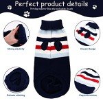 Cozy Knitted Turtleneck Sweater for Medium Dogs