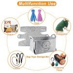 24-Pack Puppy Toy Set with Storage Box