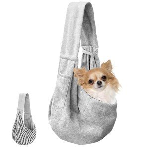Reversible Puppy Sling Carrier for Small Dogs