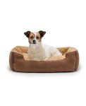 Reversible Dog Bed with Non-Slip Cushion, 60x48 cm