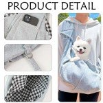 Reversible Puppy Sling Carrier for Small Dogs