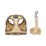 DORAMIO Soft Mesh Dog Harness and Leash Set