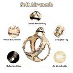 DORAMIO Soft Mesh Dog Harness and Leash Set