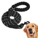 Durable Dog Lead with Padded Handle & Reflective Thread