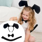 Adorable Puppy Costume Set for Kids Halloween