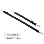 2-Pack Adjustable Dog Car Seat Belts