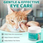 Pet Eye Wipes for Dogs & Cats - 100 Count