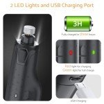 Rechargeable Dog Nail Grinder with LED & 6 Speeds